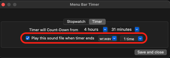menu bar timer support image v2.3 1