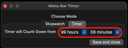 menu bar timer support image11